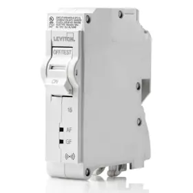 Leviton B083n2v596 15a 1-pole Plug-on Smart Afci/gfci Branch Circuit Breaker Hydraulic