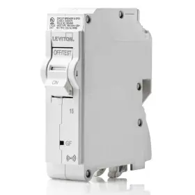 Leviton B083n2v598 15a 1-pole Plug-on Smart Gfci Branch Circuit Breaker Hydraulic Magnetic