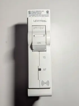 Leviton Lb115-as 15a 1-pole Smart Afci Hydraulic Magnetic Branch Circuit Breaker