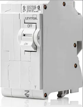 Lb215-t Leviton 15a 2-pole Plug-on Standard Branch Circuit Breaker