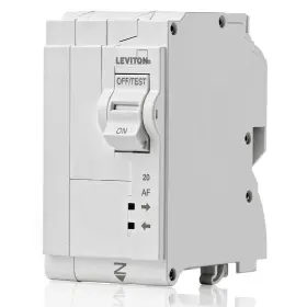 Lb220-af Leviton 20a 2-pole Plug-on Afci Branch Circuit Breaker 20-amp