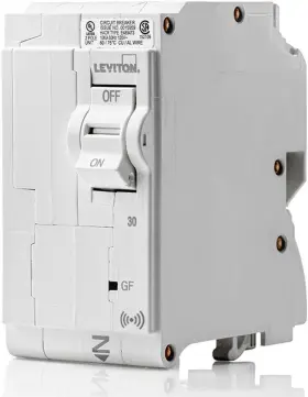 Lb230-es Leviton 30a 2-pole Plug-on Smart Gfpe Branch Circuit Breaker