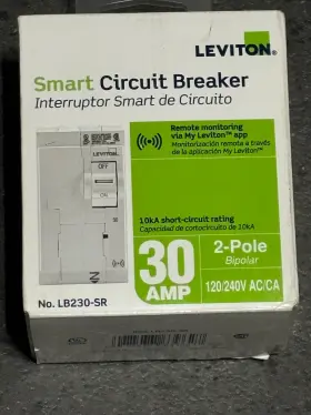 R05-lb230-sr Leviton Lb230-sr 2-pole 30a Smart Circuit Breaker