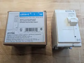 Lb235-s Leviton 35a 2-pole Smart Hydraulic Magnetic Branch Circuit Breaker