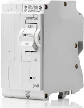Lb260-gs Leviton 60 Amp 2-pole Plug-on Smart Gfci Branch Circuit Breaker