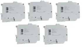 Leviton R00-lb250-0tr 5-pack Branch 50a 120-240v 2-pole Circuit Breaker Lb250-tr