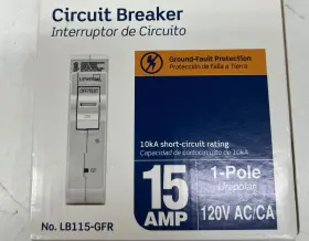 R03-lb115-gfr Leviton Circuit Breaker Gfci 1 Pole 15 Amp 120v Thermal Magnetic #2