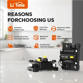 Litime 702571566755 150a Switchable Circuit Breaker For Lifepo4 Battery Easy To Install #2