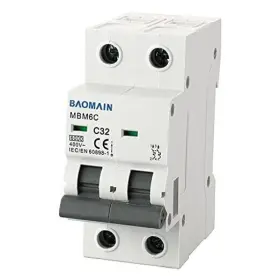 Dz47-63 Lpmnsd Miniature Circuit Breaker Mbm6c 2p C32 Ac 230v 400v 32amp 2 Pole