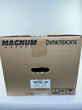 Mmp250-30d Magnum Energy Mini Panel With 250a Dc Breaker And 30a Dual Pole Ac Input