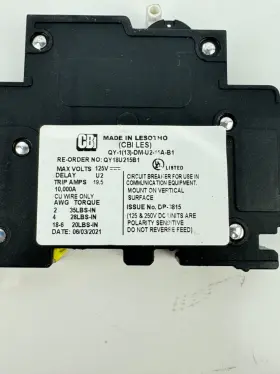 Mnepv15 Midnite Solar - 15 Amp 150vdc Dc Circuit Breaker #2