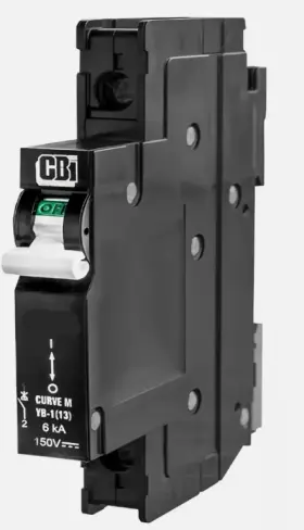 Mnepv20-150-1pnp Midnite Solar Circuit Breaker 20a 150vdc 1pole Din Nonpolarized