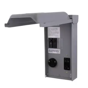 Uo41cp Midwest U041cp 70 Amp 120/240v Outdoor Power Outlet Box Lockable #3