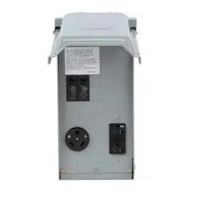 Uo41cp Midwest U041cp 70 Amp 120/240v Outdoor Power Outlet Box Lockable