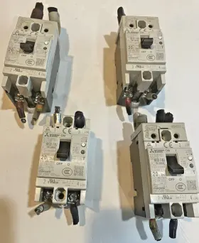Nv30-fau Mitsubishi 20a 100-240 Vac Circuit Breaker
