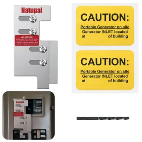 Eat-ch5 Natupal Generator Interlock Kit Compatible With Eaton Cutler Hammer Ch-5 Panel 2 1/4