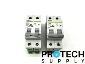 B1e2b60 Noark Lot Of 2 Circuit Breaker B 60a With Warranty
