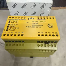 774-105 Pilz 774105 Pnoz Ex 120 Vac E-stop Safety Relay Pnozex
