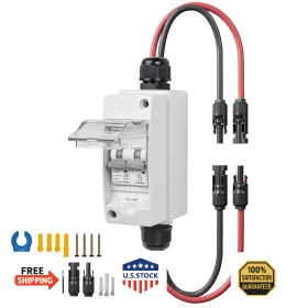 B0dbkkx1gy Pjerjzn Solar Panel Disconnect Switch 1000v 16a Pv Outdoor Ip65 Mini Circuit
