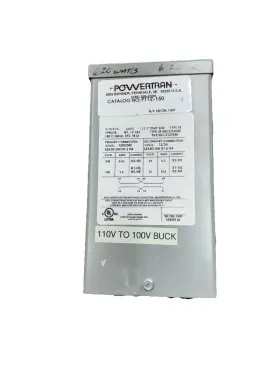 Pt12-150 Powertran Transformer Buck-boost See Pics 30 Day Warranty