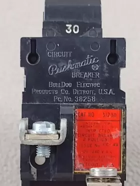 31230 Pushmatic Bulldog 30 Amp 30a P230 2 Pole 120/240v Breaker