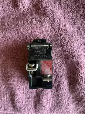 P130 Pushmatic Ite Bulldog 30a Single Pole Circuit Breaker B30 30 Amp 1p Tested
