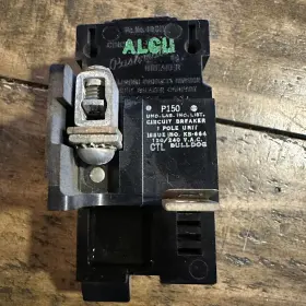 P150 Pushmatic Lot Of 5 Used Tested Single Pole Circuit Breakers 50a 120 Volt #2