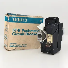 P2125ni Pushmatic P2a125 Double Pole Two 125 Amp Circuit Breaker New