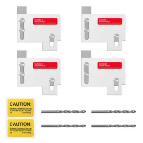Qy-ch200a Qyzzrs 4 Set Generator Interlock Kit Compatible With Eaton Cutler Hammer Horizontal