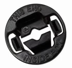 4714 Raco Black 1/2 Inch Sheathed Cable Connector