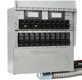 510d Reliance 120/240-volt 50-amp 10-circuit Pro/tran Indoor Transfer Switch