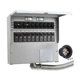 Reliance Controls 815181012090 310a Pro/trans Transfer Switch 30amp Nema 14-30 10 Circuit