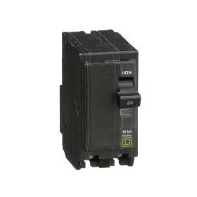Schneider Electric B00002n5ik Square D By Qwik Open 60 Amp Mini Circuit Breaker 2 Pole 12