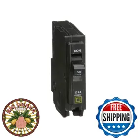 B00002nb30 Schneider Electric Square D Qo150cp 50a Single-pole Circuit Breaker
