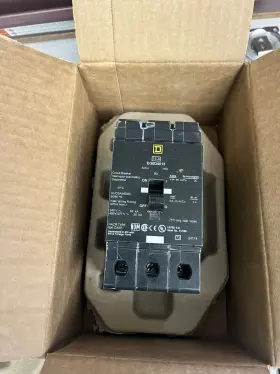 Egb34015 Schneider Electric - Square D 15 Amp 3 Pole 480 Volt Bolt-on Circuit Breaker New #3