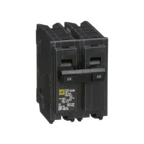 Hom225cp Schneider Electric Hom225 Your One Source 25a 2p Plug-on Circuit Breaker
