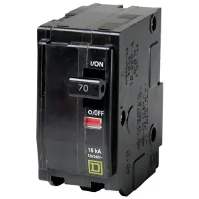 Qo270 Schneider Electric Square D 2p 70 Amp 120/240v Plug In Circuit Breaker