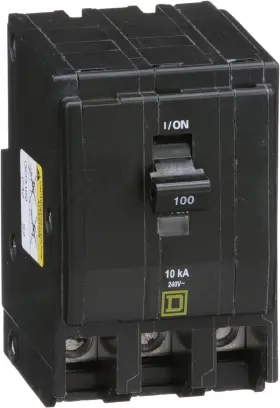 Sqdqo3100 Schneider Electric Square D - Sqd Qo3100 Cb 3p 240v 100a Black
