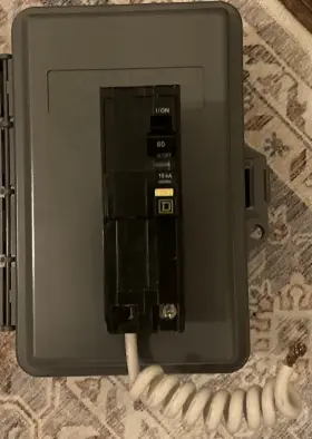 Qoe260gfinm-60 Schneider Electric Usa Inc Qoe260gfinm Square D Amp Gfci Circuit Breaker With Plastic Outdoor Enclosure