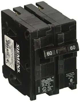 Q260 Siemen Siemens 2 Pole 60 Amp 120/240v Plug In Circuit Breaker
