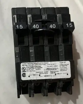 1000406296 Siemens 15/40a 2 Pole 120/240v Quad Type Q Breaker #2