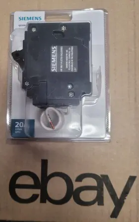 Q220gfp Siemens 195125299917 /qpfb 20 Amp 2-pole Gfci Circuit Breaker Same Day Shipping