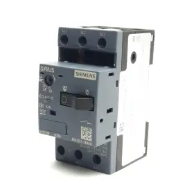 3rv1011-1ea10 Siemens Circuit Breaker 3-pole 2.8-4a 690vac Din Rail Mount