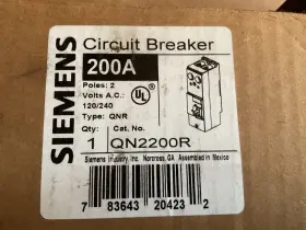 Qn2200r Siemens 783643204232 200-amp 2 Pole 240-volt Circuit Breaker #2
