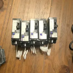 Siemens Af233 15a Afci Arc Fault Circuit Breaker Qa115af 5 Pack