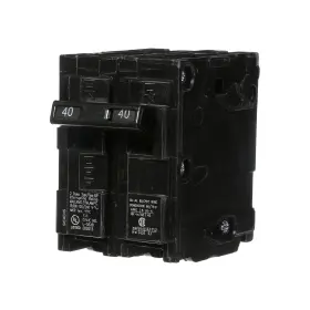 B00002n5hk Siemens Q240 40-amp Double Pole Type Qp Circuit Breaker Black