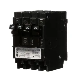Siemens B000vyot9s Q22020ct2 Two 20-amp Double Pole Circuit Breaker