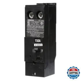 Siemens B0052me3xg Qn2150rh 150a Double Pole 120/240-volt 22k Type Qnrh Circuit Breaker