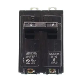 B215 Siemens 15 Amp 2 Pole 240 Volt Bolt-on Circuit Breaker