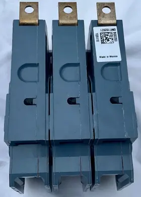 Bqd350 Siemens 3 Pole 50 Amp 480v Bolt On Gray Circuit Breaker #3